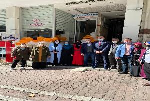 İLÇE KADIN KOLLARI BAŞKANIMIZ AÇILIŞA KATILDI