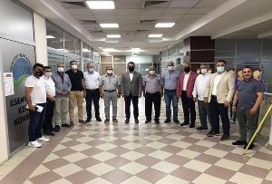 İL DERNEKLER BİRLİĞİNE İADE-İ ZİYARETTE BULUNDUK