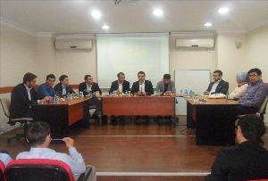 İl Gençlik Kolları Bşk. Gıyaseddin Gergin İlçemizi Ziyaret Etti.